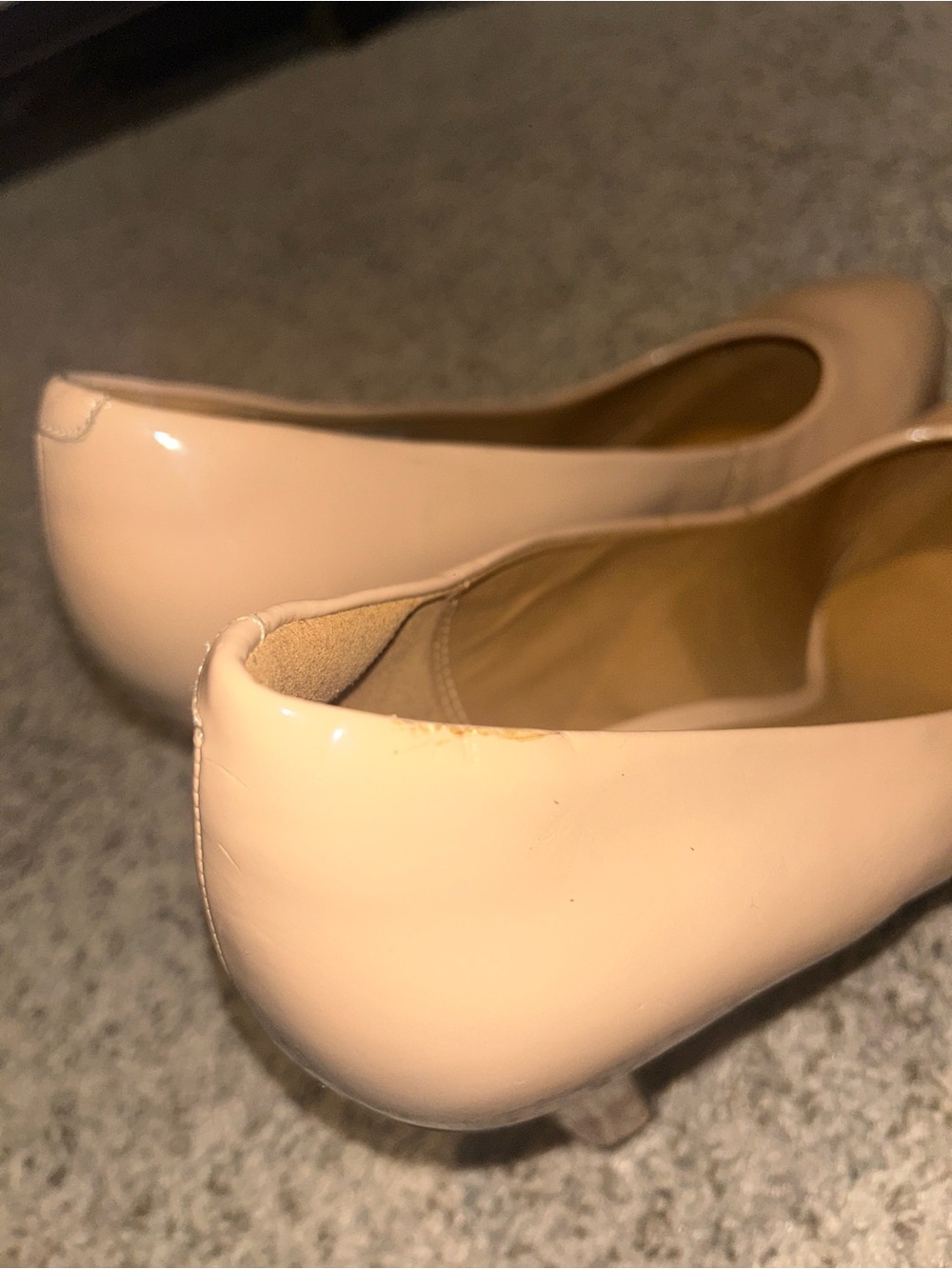 Classic Women's Nude Pump Heels - Picture 8 of 8